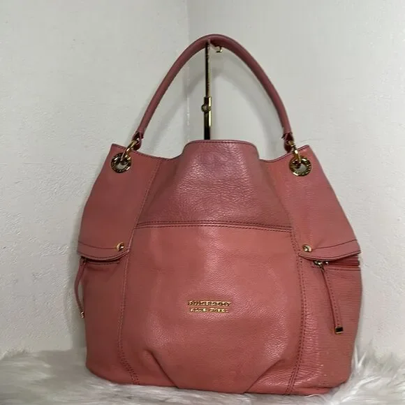 💯Authentic Burberry Tote Leather Handbag🍀 - Picture 7 of 16